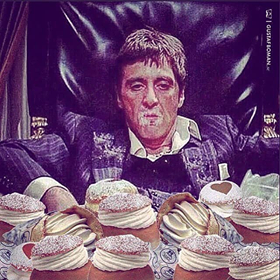 Tony Montana fettisbulle semla